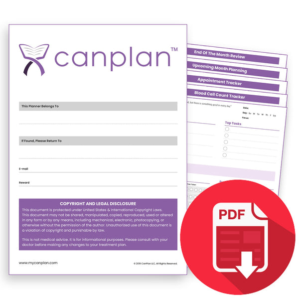 CanPlan Cancer Planner Version 5 (Full PDF Download)