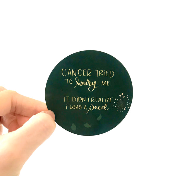 CanPlan Motivational Cancer Sticker Pack